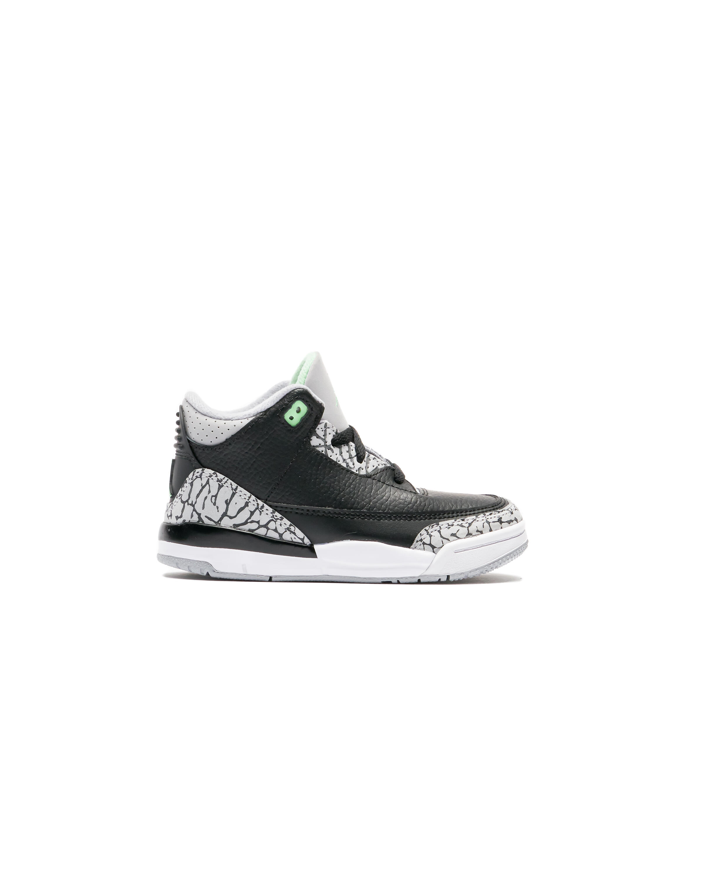 Jordan Retro 3 BT Black (TD) 832033-020 good Size 6c